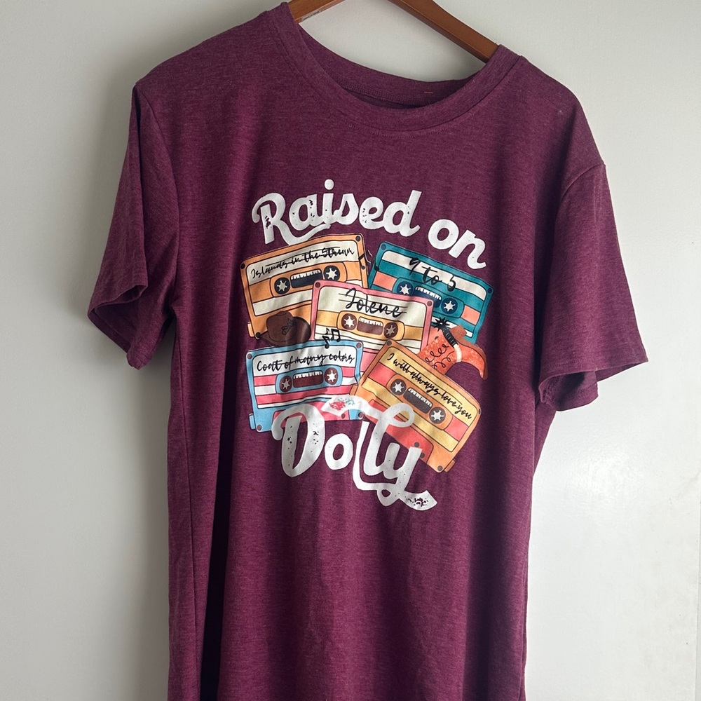 Raised on Dolly Parton Graphic Tshirt